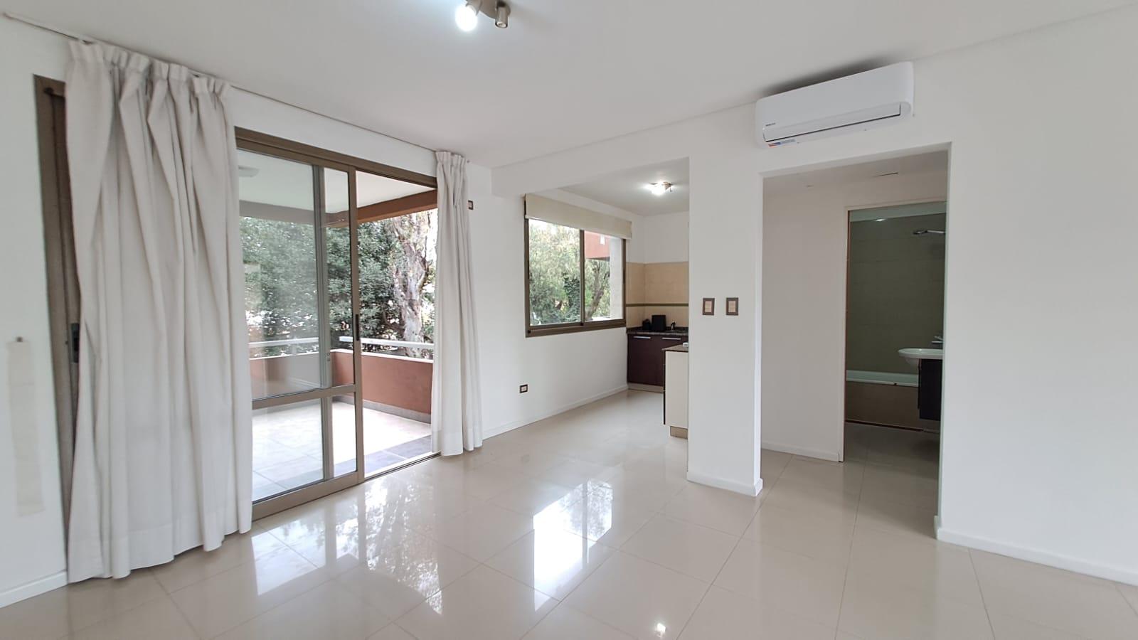 Venta y Alquiler de Departamento en Canning 2 ambientes en primer piso por ascensor complejo Amaneceres Residence