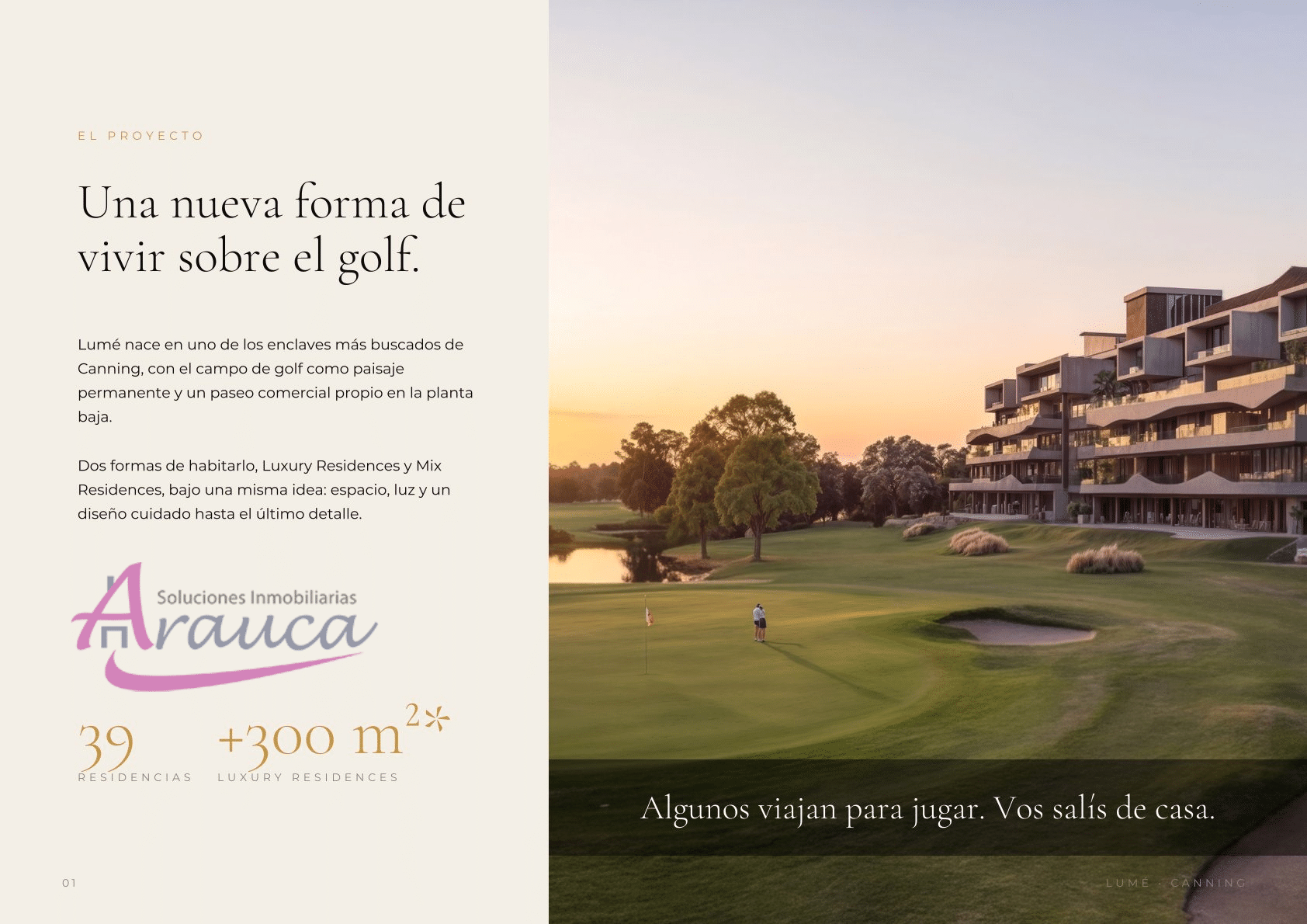 2 Lumé Canning: Departamentos en Venta sobre Ruta 58