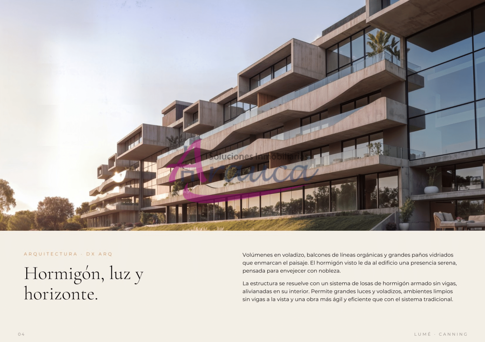 5 Lumé Canning: Departamentos en Venta sobre Ruta 58
